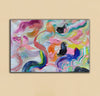 Large abstract canvas wall art | Contemporary abstract paintings LA71_9