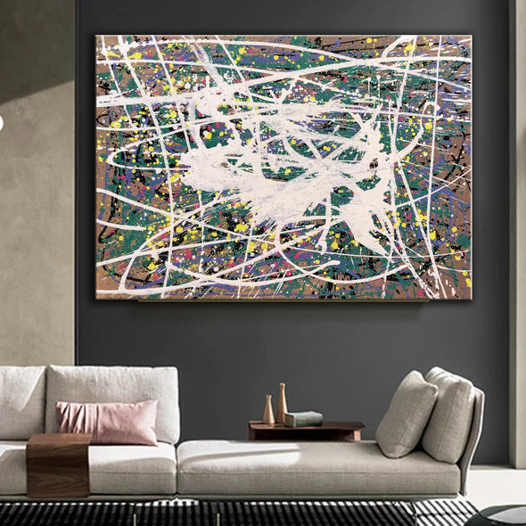 Large abstract painting | Modern contemporary art LA299_2