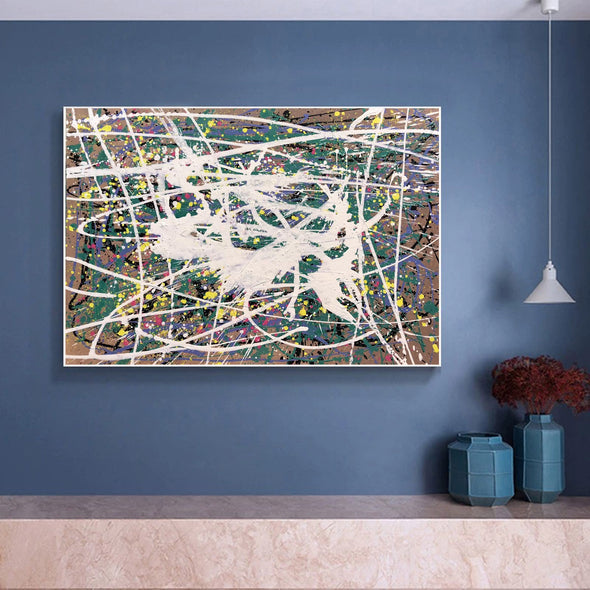 Large abstract painting | Modern contemporary art LA299_3