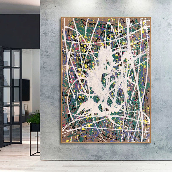 Large abstract painting | Modern contemporary art LA299_4
