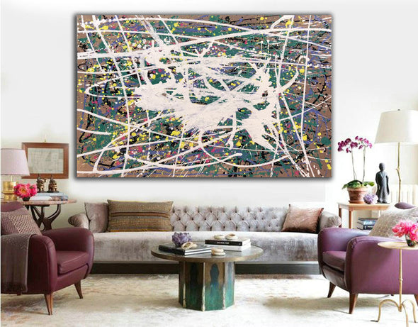 Large abstract painting | Modern contemporary art LA299_6