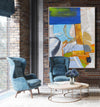 Large abstract painting | Modern contemporary art LA154_8