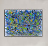 Large abstract wall art | Blue abstract art LA64_6