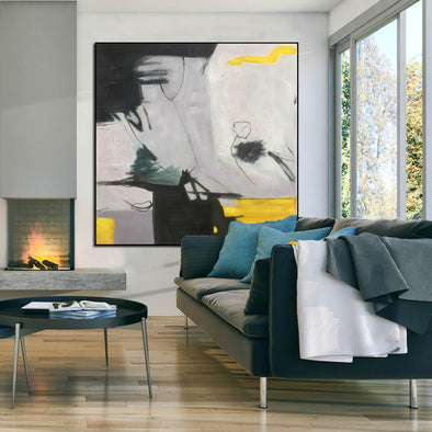 Large colorful abstract paintings | Modern painting abstract LA231_1