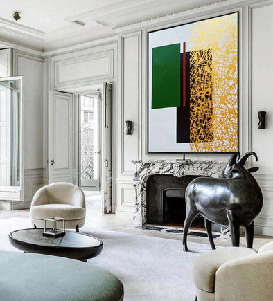 Large painting canvas | Contemporary painting LA146_1