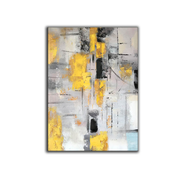 Long abstract painting | Abstract oil on canvas LA134_5