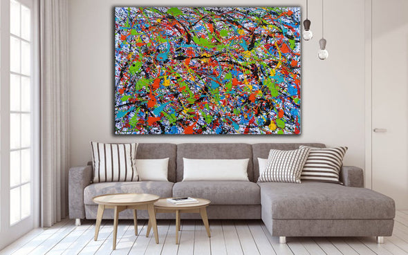 Modern abstract art | Abstract canvas art LA64_9