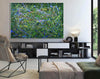 Oil on canvas abstract art | Colourful abstract oil paintings LA260_3