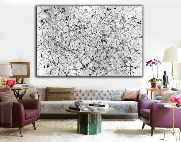 Oil painting abstract canvas | Modern abstract artists paintings LA262_1