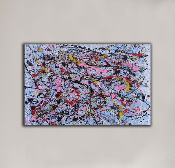 Oil painting on canvas abstract | Original abstract LA254_3