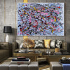 Oil painting on canvas abstract | Original abstract LA254_2