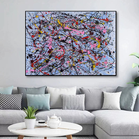 Oil painting on canvas abstract | Original abstract LA254_4