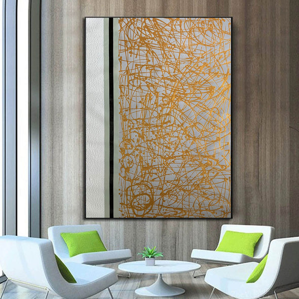 Original abstract paintings | Abstract oil painting on canvas LA130_2