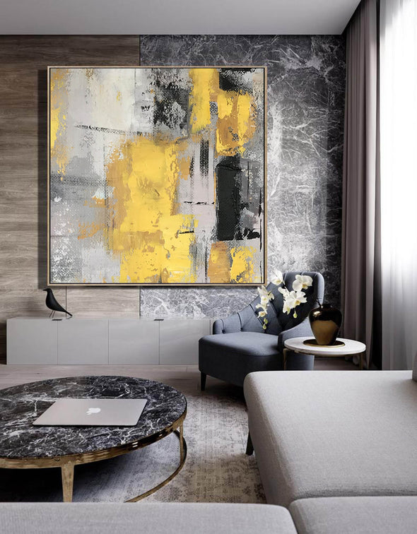 Original abstract paintings | Abstract oil painting on canvas LA16_6