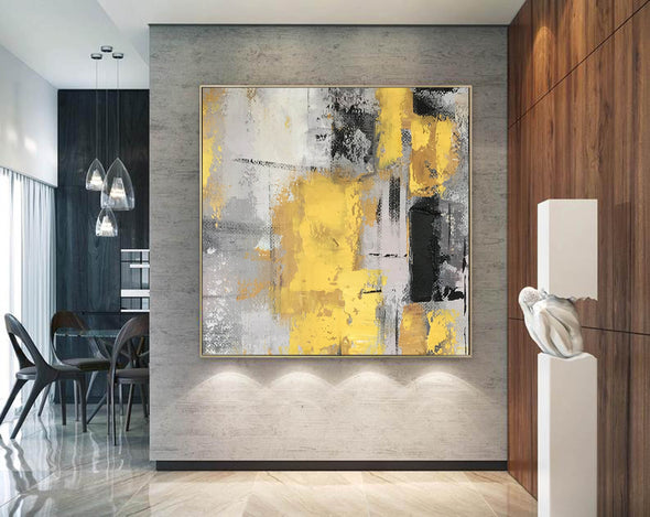 Original abstract paintings | Abstract oil painting on canvas LA16_2