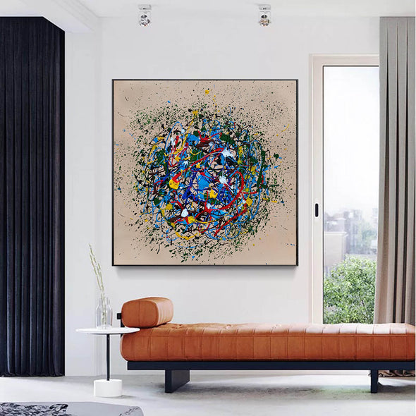 Original oil paintings | Abstract wall painting L200_1Original oil paintings | Abstract wall painting LA200_2