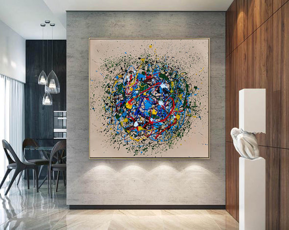 Original oil paintings | Abstract wall painting L200_1Original oil paintings | Abstract wall painting LA200_6