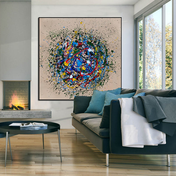 Original oil paintings | Abstract wall painting L200_1Original oil paintings | Abstract wall painting LA200_8