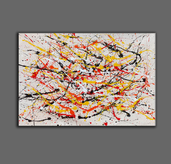 Paint modern abstract art | Abstrak painting LA278_4