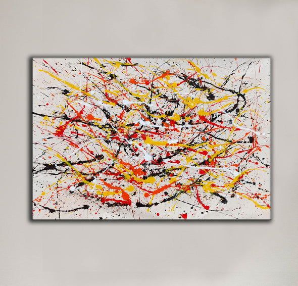 Paint modern abstract art | Abstrak painting LA278_8