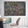 drip famous paintings | A splatter painting painting L912-9