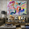 Painting art abstract | Abstract oil on canvas paintings LA253_2