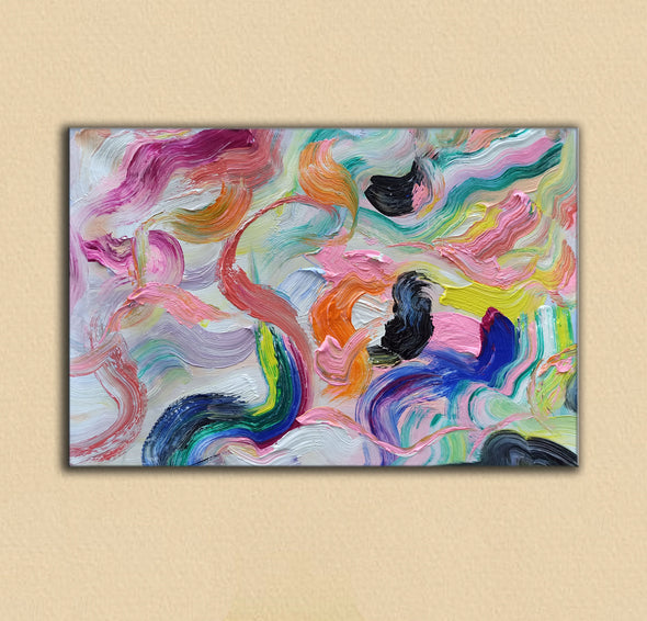 Painting art abstract | Abstract oil on canvas paintings LA253_9