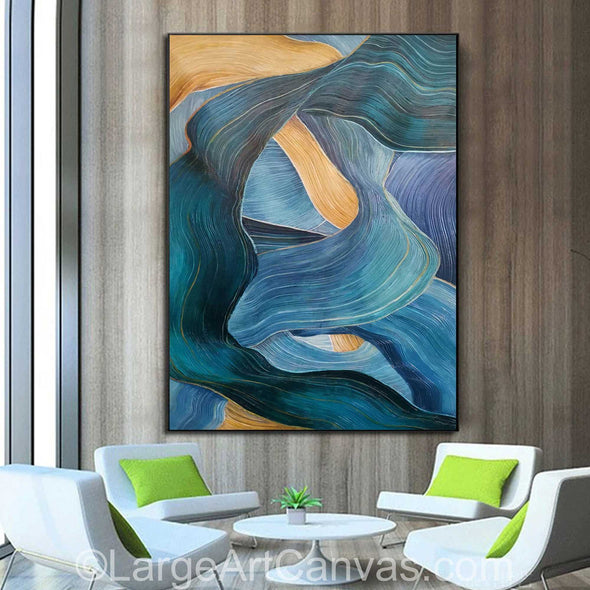 Paintings on canvas | Large wall art L1083_8