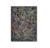 Abstract splatter art | large artist L928-7
