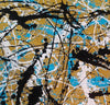 Painter the dripper | splatter painting abstract paintings L942-9