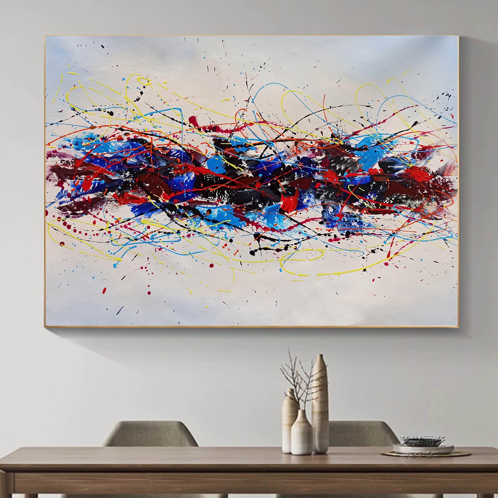 Happy Abstract Art