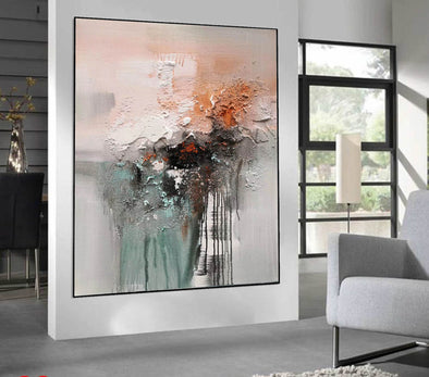 Painting abstract art for beginners | Popular abstract artwork LA624_1