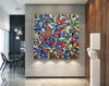 Wall painting abstract | Modern abstract acrylic painting LA57_4