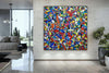 Wall painting abstract | Modern abstract acrylic painting LA57_9